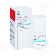 Safexim 50 MG Dry Syrup 30 ML