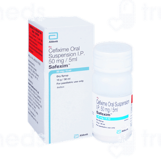 Safexim 50 MG Dry Syrup 30 ML