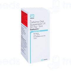 Safexim 50 MG Dry Syrup 30 ML
