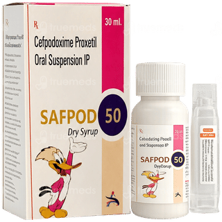 Safpod 50 Mg Dry Syrup 30 Ml