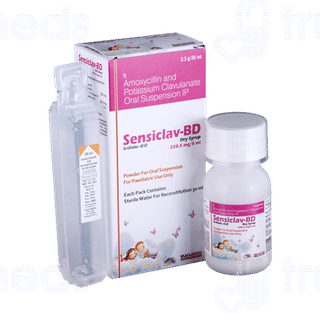 Sensiclav Bd 228.5mg Dry Syrup 30ml