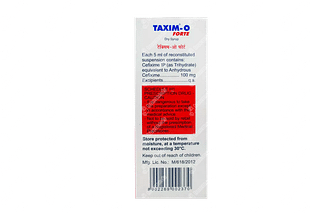 Taxim O Forte 100 MG Dry Syrup 30 ML