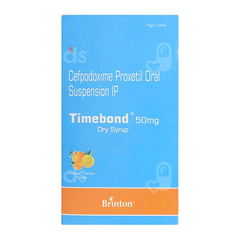 Timebond 50 Orange + Lemon Flavour Dry Syrup 30Ml