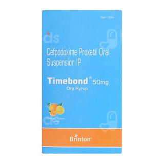 Timebond 50 Orange + Lemon Flavour Dry Syrup 30Ml