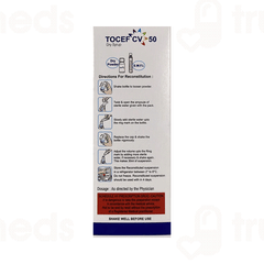 Tocef Cv 50/31.25 Mg Dry Syrup 30 Ml Tocef Cv 50/31.25 Mg Dry Syrup 30 Ml