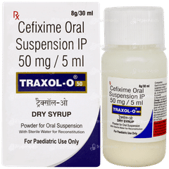 Traxol O 50 Dry Syrup 30ml