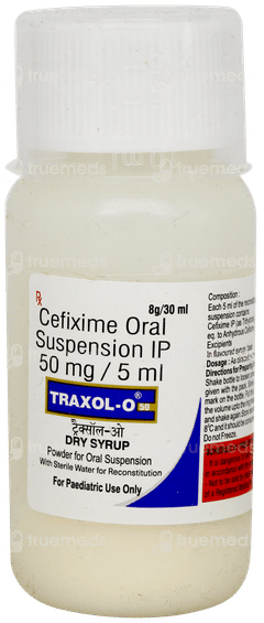 Traxol O 50 Dry Syrup 30ml Traxol O 50 Dry Syrup 30ml