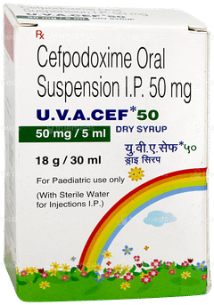 Uva Cef 50 Dry Sryup 30ml Uva Cef 50 Dry Sryup 30ml