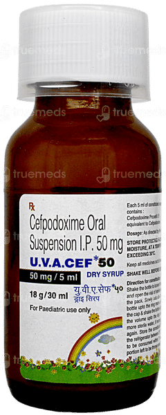 Uva Cef 50 Dry Sryup 30ml Uva Cef 50 Dry Sryup 30ml