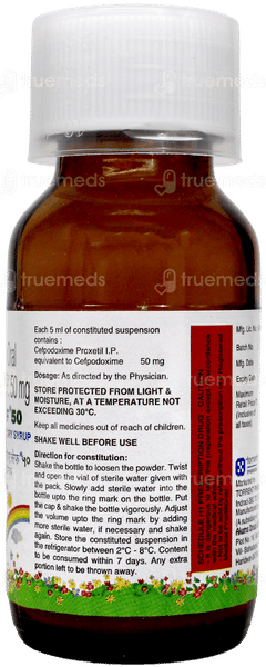 Uva Cef 50 Dry Sryup 30ml Uva Cef 50 Dry Sryup 30ml