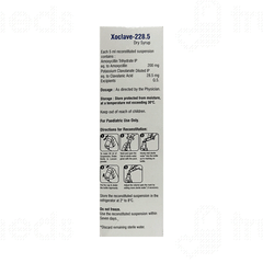 Xoclave 228.5 Dry Syrup 30ml Xoclave 228.5 Dry Syrup 30ml