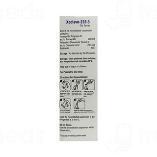 Xoclave 228.5 Dry Syrup 30ml