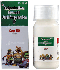 Xop 50 Mg Dry Syrup 30 Ml