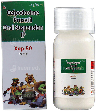 Xop 50 Mg Dry Syrup 30 Ml