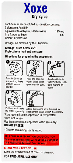 Xoxe Dry Syrup 30ml Xoxe Dry Syrup 30ml