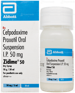 Zidime 50 Mg Dry Syrup 30 Ml