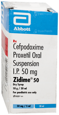 Zidime 50 Mg Dry Syrup 30 Ml Zidime 50 Mg Dry Syrup 30 Ml