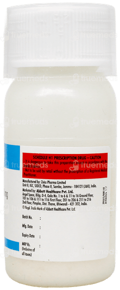 Zidime 50 Mg Dry Syrup 30 Ml Zidime 50 Mg Dry Syrup 30 Ml