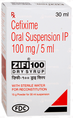 Zifi 100 Dry Syrup 30ml Zifi 100 Dry Syrup 30ml