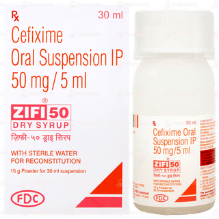 Zifi 50 Dry Syrup 30ml