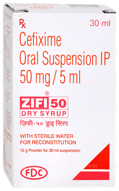 Zifi 50 Dry Syrup 30ml