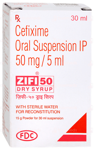 Zifi 50 Dry Syrup 30ml