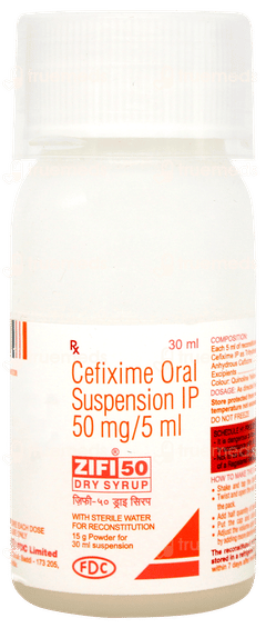 Zifi 50 Dry Syrup 30ml