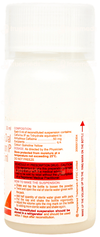 Zifi 50 Dry Syrup 30ml