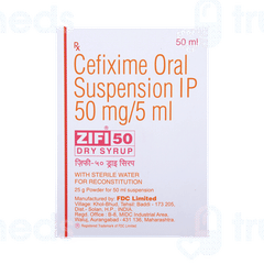 Zifi 50 Dry Syrup 50ml