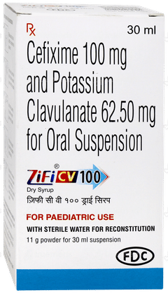 Zifi Cv 100 Dry Syrup 30ml