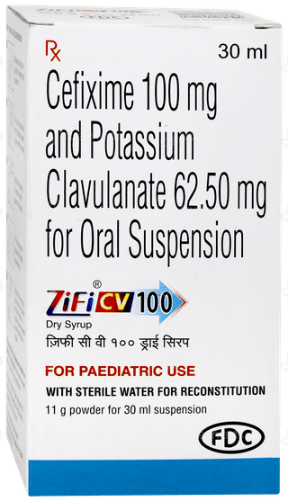 Zifi Cv 100 Dry Syrup 30ml