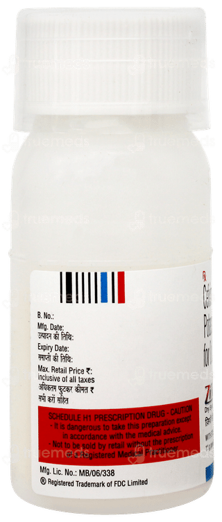 Zifi Cv 100 Dry Syrup 30ml