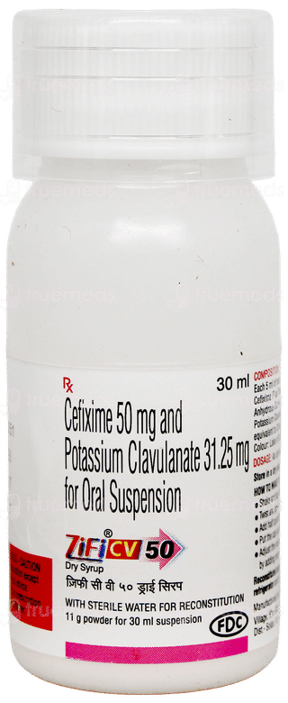Zifi Cv 50 Dry Syrup 30Ml