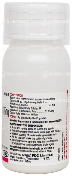 Zifi Cv 50 Dry Syrup 30Ml