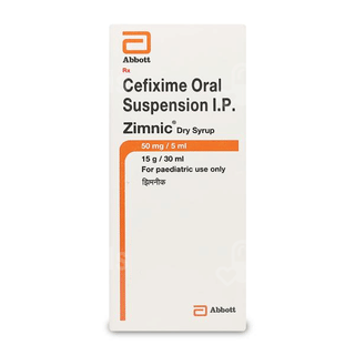 Zimnic 50 Mg Dry Syrup 30 Ml