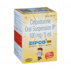 Zipod 100 Dry Syrup 30ml