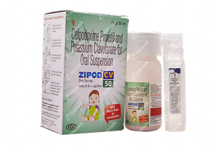 Zipod Cv 50/31.25 MG Dry Syrup 30 ML