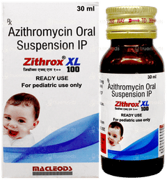 Zithrox Xl 100 Readyuse Suspension 30Ml