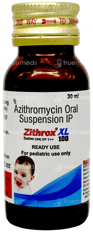 Zithrox Xl 100 Readyuse Suspension 30Ml