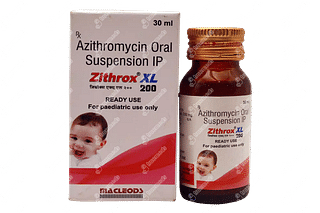 Zithrox Xl 200 MG Syrup 30 ML