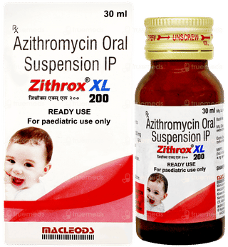 Zithrox Xl 200 Suspension 30Ml