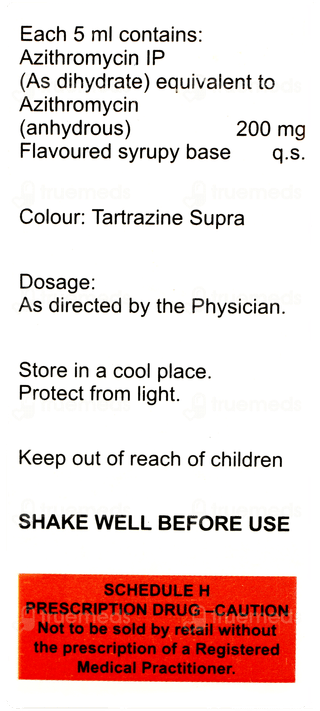 Zithrox Xl 200 Suspension 30Ml