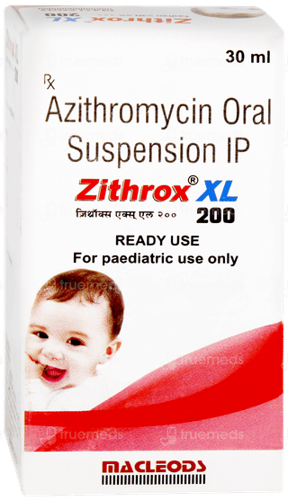 Zithrox Xl 200 Suspension 30Ml