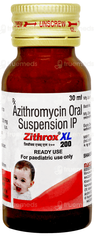 Zithrox Xl 200 Suspension 30Ml