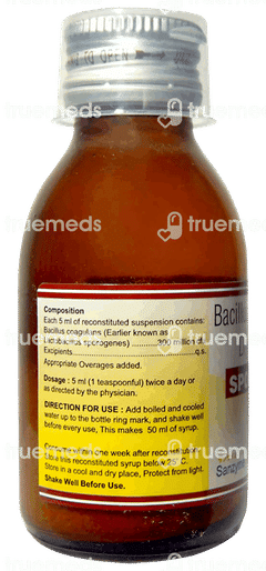 Sporlac Dry Syrup 50ml Sporlac Dry Syrup 50ml