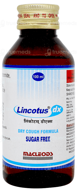 Lincotus Dx Sugar Free Syrup 100ml