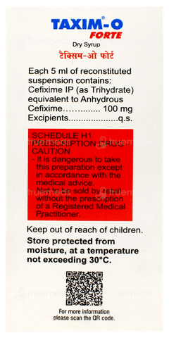 Taxim O Forte Dry Syrup 60ml