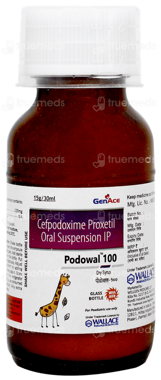 Podowal 100 Dry Syrup 30ml