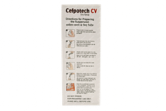 Cefpotech Cv 81.25mg Dry Syrup 30ml Cefpotech Cv 81.25mg Dry Syrup 30ml