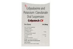 Cefpotech Cv 81.25mg Dry Syrup 30ml Cefpotech Cv 81.25mg Dry Syrup 30ml